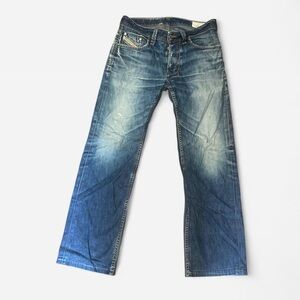Diesel LARKEE dark faded straight wash jeans 👖 size 30x30